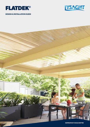 LYSAGHT FLATDEK® Design and Installation Guide