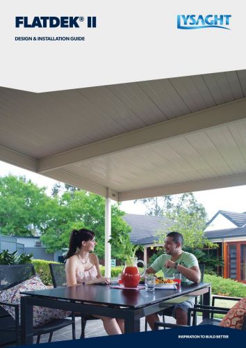 LYSAGHT FLATDEK® ll Design and Installation guide
