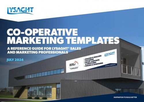 Lysaght Co-Operative Marketing Templates