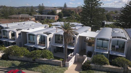 Rockpool apartments with Lysaght Aluminium cladding solution