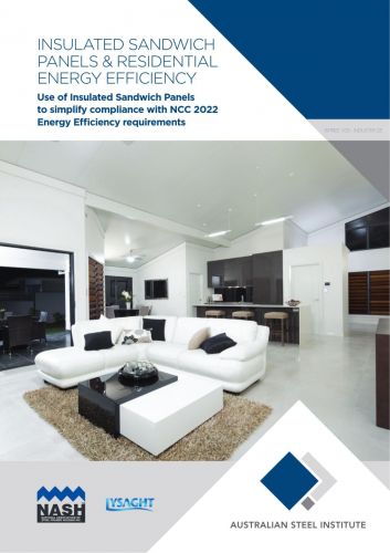 ASI NASH NCC Lysaght Insulated Sandwich Panels & Residential Energy Efficiency
