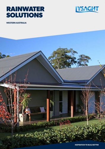 LYSAGHT® Rainwater Solutions Western Australia Guide