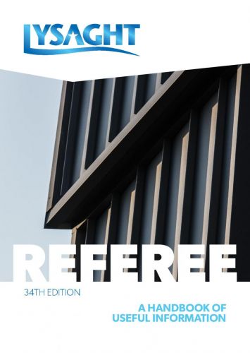LYSAGHT® Referee: 34th Edition