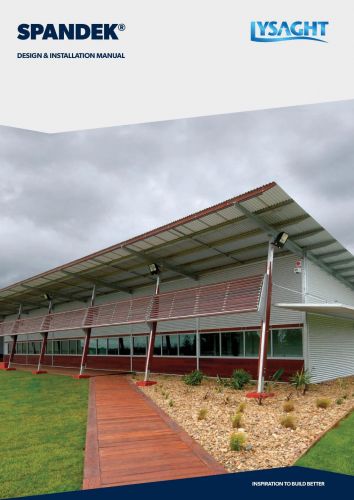 LYSAGHT SPANDEK® Design and Installation Guide