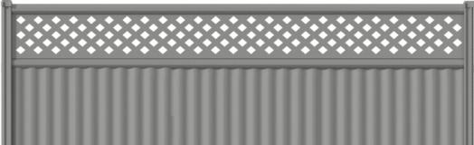 CUSTOMSCREEN® Plus Lattice Panel Topper
