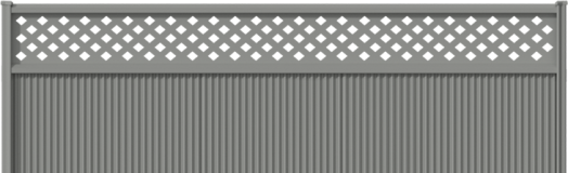 MINISCREEN® with Lattice Panel Topper