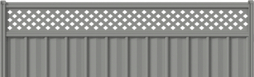 NEETASCREEN® (2) with Lattice Panel Topper