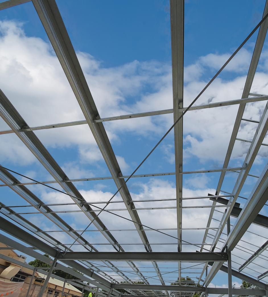 SUPABRIDGE® in roofing frame