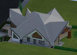 LYSAGHT Inspirations Student Design Award winning design