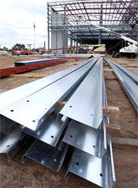 Airport takes off purlins
