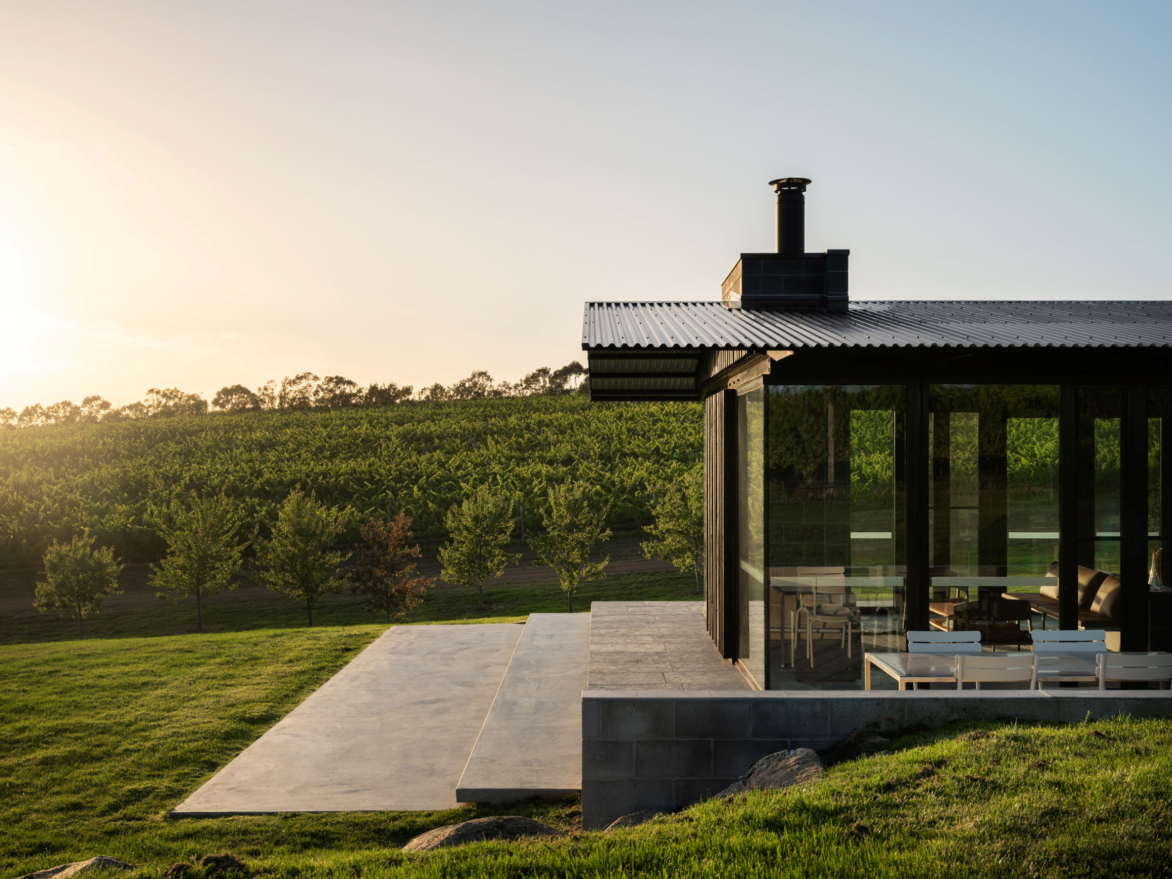 Tolpuddle Tasting Room Vineyard with Lysaght SPANDEK®